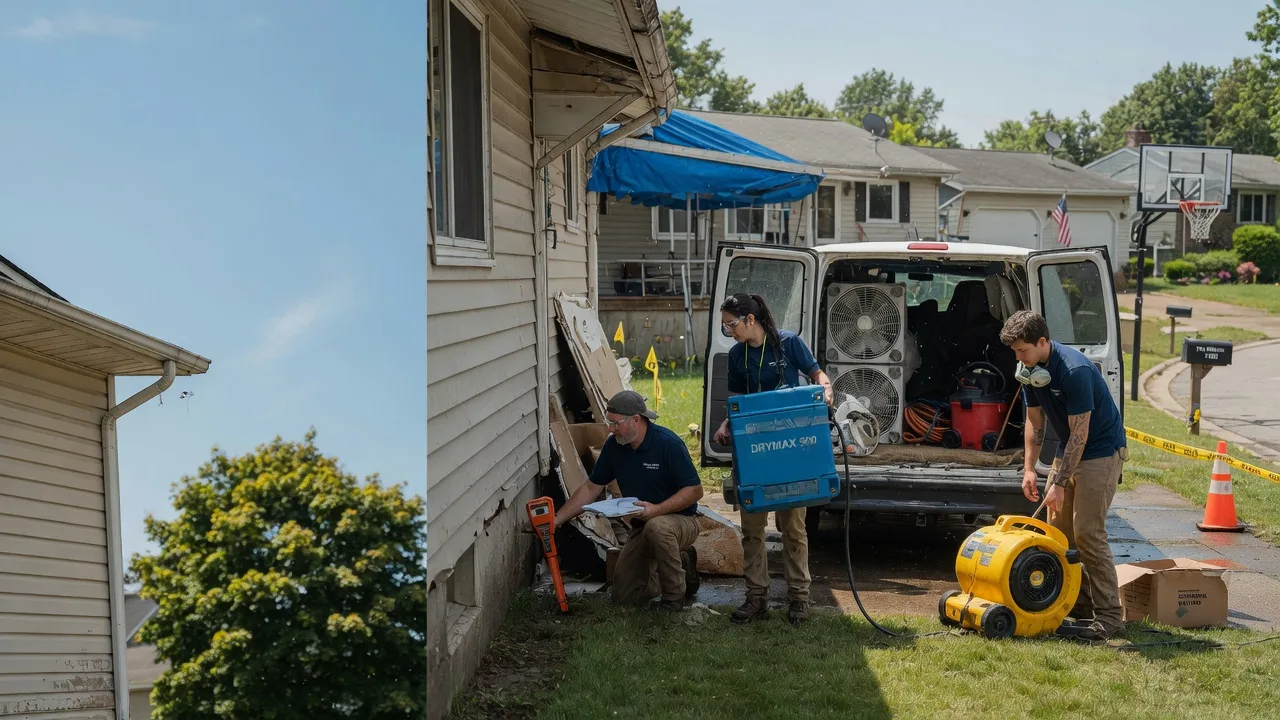 Ceiling Leak Cleanup in Linden, IA near me
